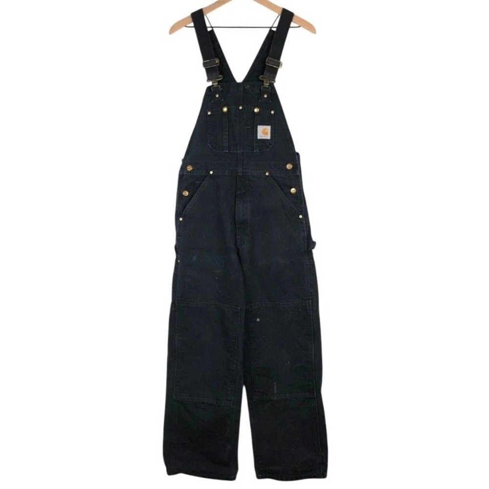 Carhartt Black Women's Workwear Bib Overalls